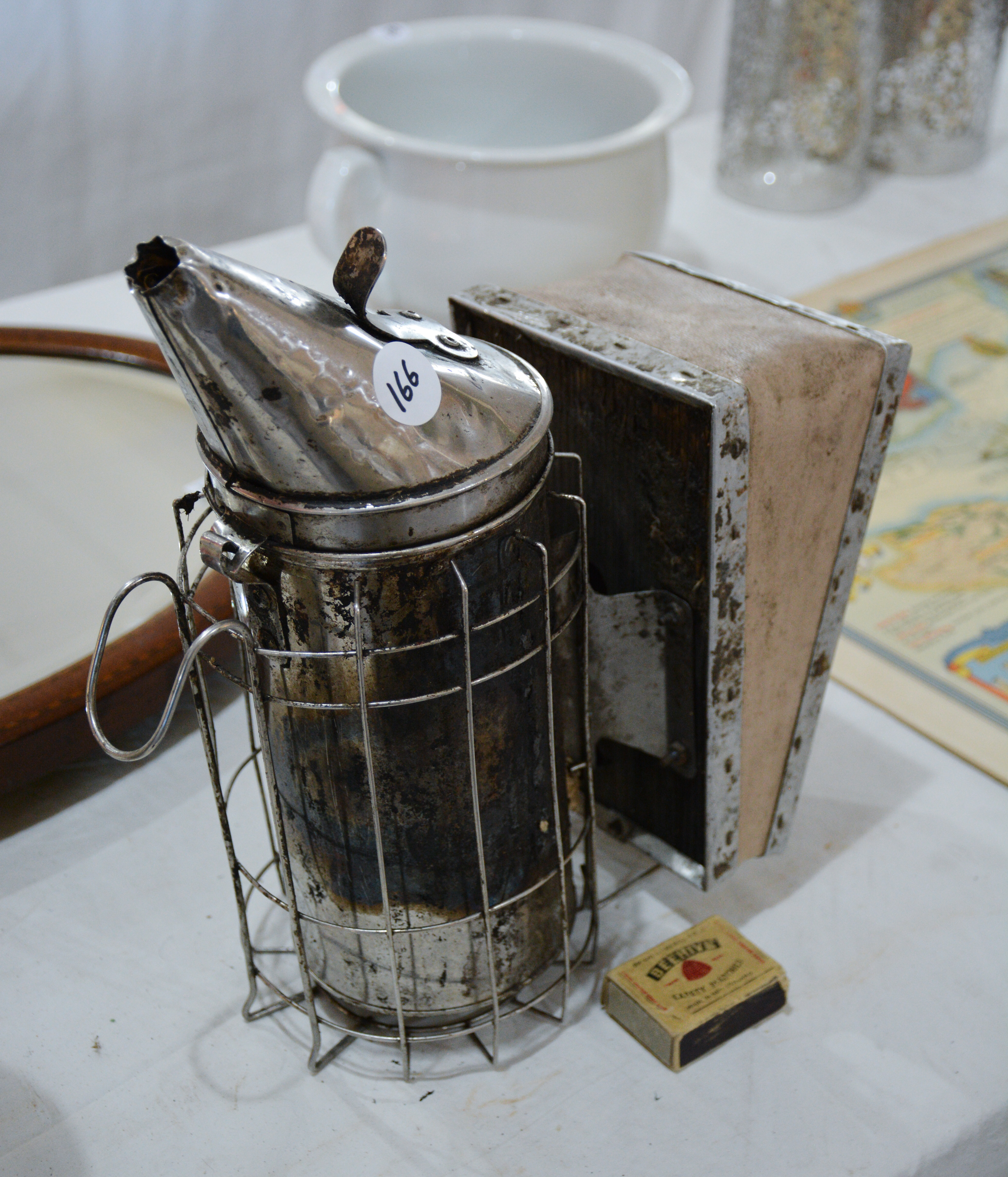 Antique Bee Hive Smoker — sold at auction in New Zealand for $30