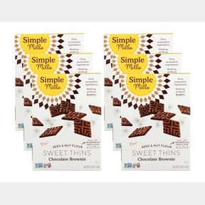 SIMPLE MILLS CHOCOLATE BROWNIE SWEET THINS - CASE OF 6/4.25 OZ