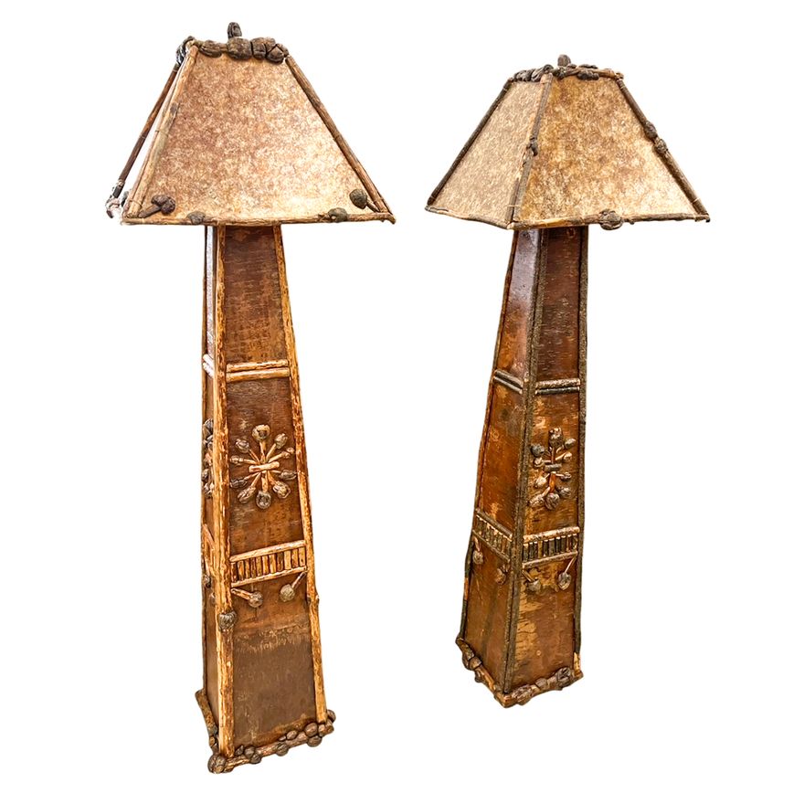 Pair Cisco's Adirondack Riverfront Floor Lamps