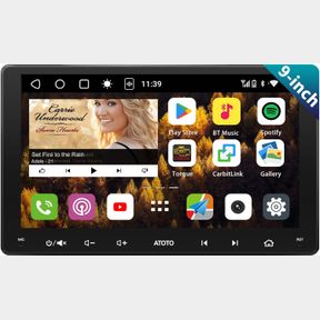 ATOTO S8 MS 9" QLED 1280 * 720 IN DASH NAVIGATION, ANDROID DOUBLE DIN CAR STEREO, WIRELESS ANDROID AUTO & WIRELESS CARPLAY, GPS TR