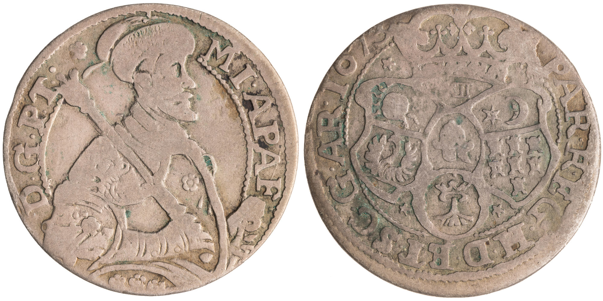 Transylvania, Michael I, Denar, 1673-XII, VG