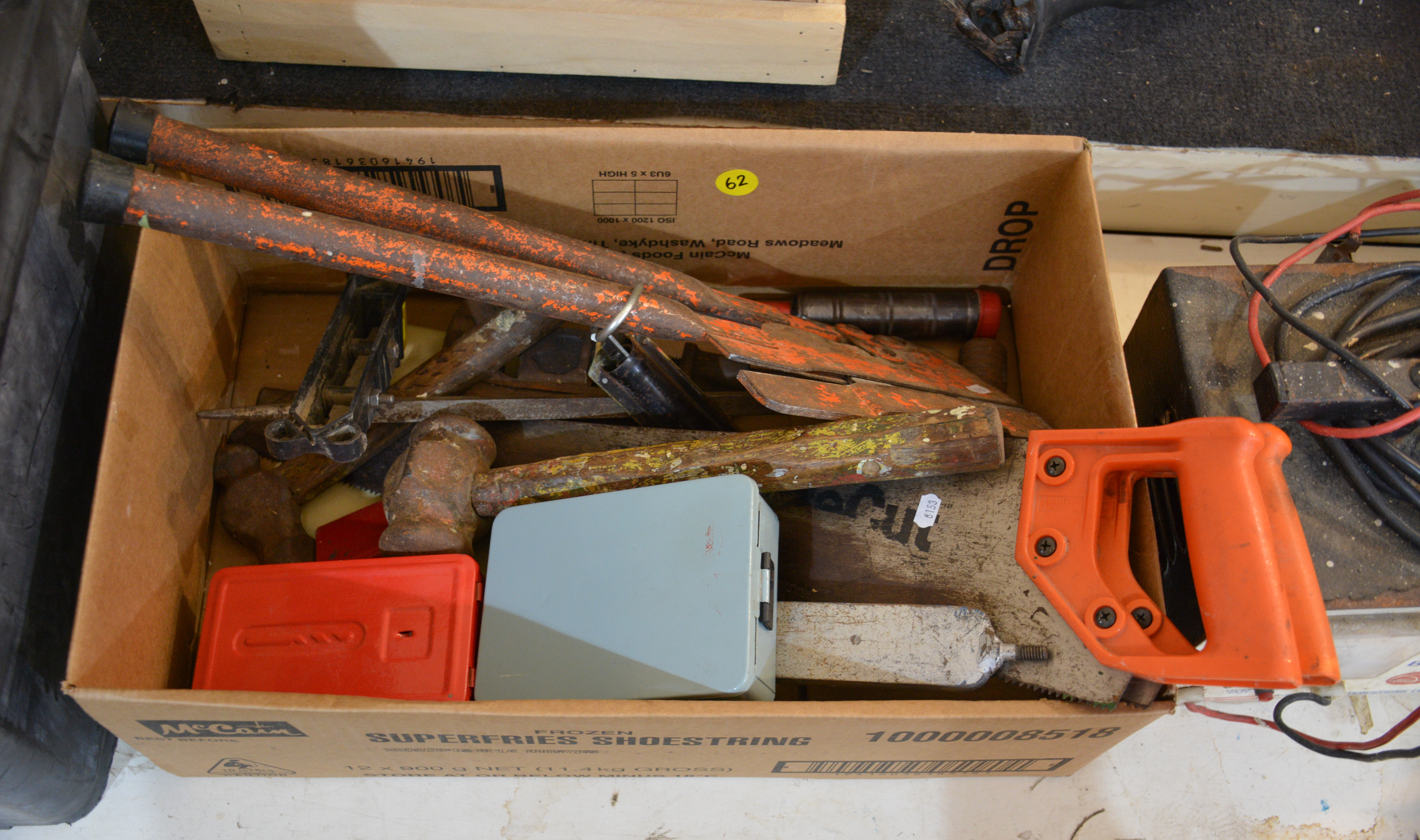 Container of Tools — sold at auction in New Zealand for $20