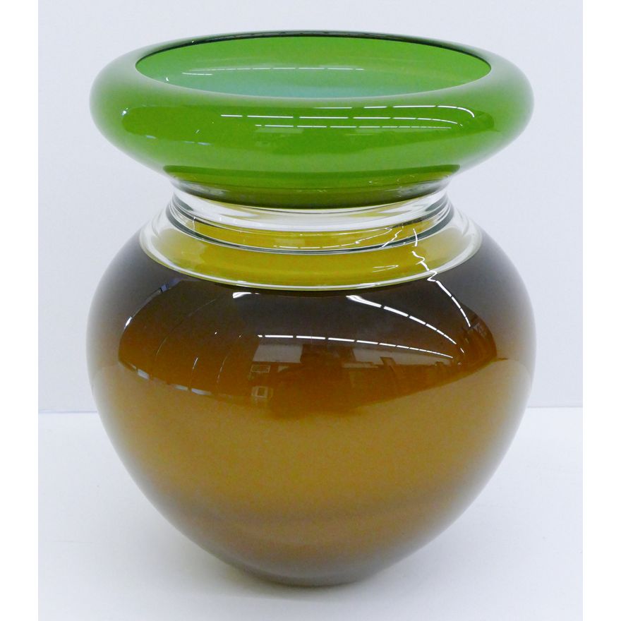 Sonja Blomdahl Green Mahogany Incalmo Vessel