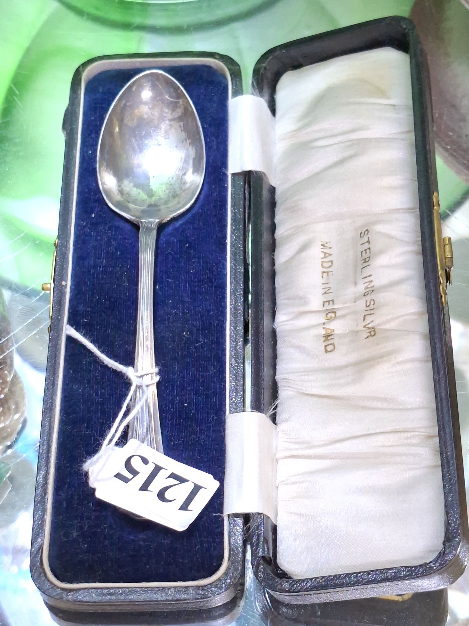 1215 · STERLING SILVER CASED TEASPOON