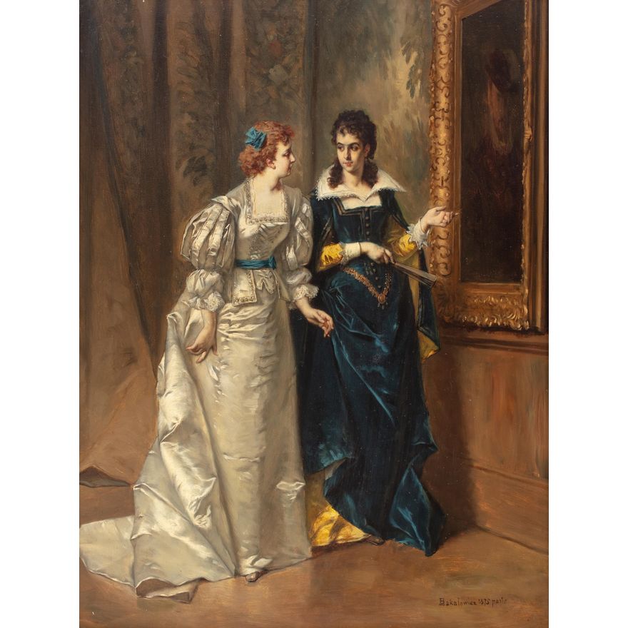 W muzeum, 1875 r.