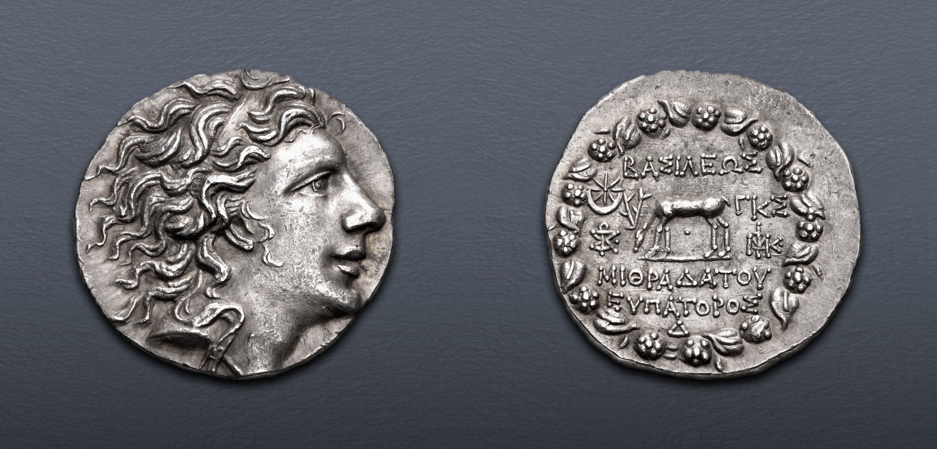 KINGS of PARTHIA. Mithradates I 165-132 BC. - Oriental
