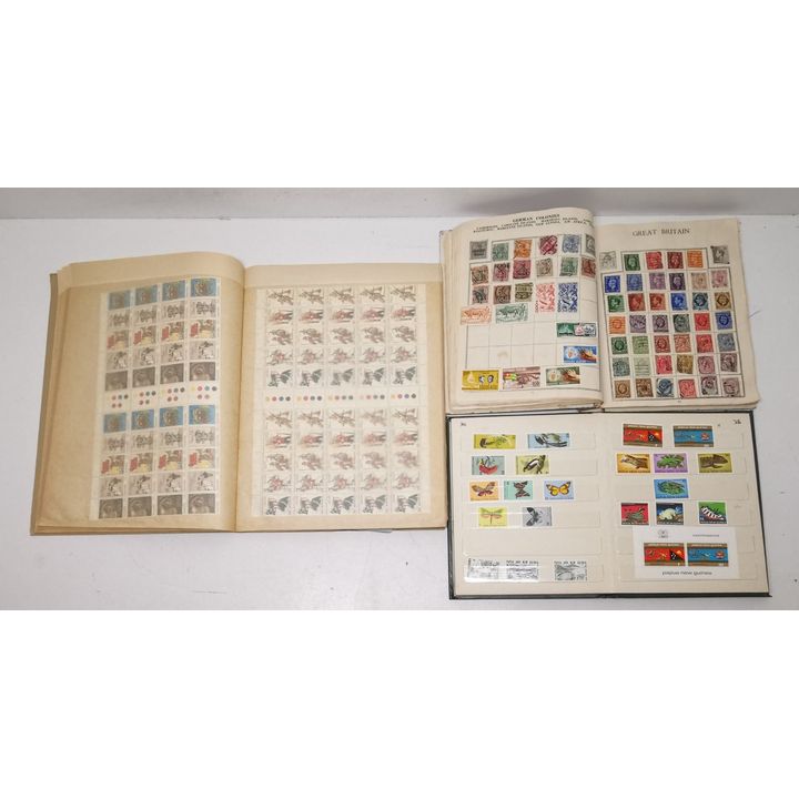 Stamp Albums (x3)
