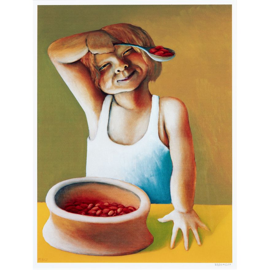 Michael Smither, Sarah with Baked Beans