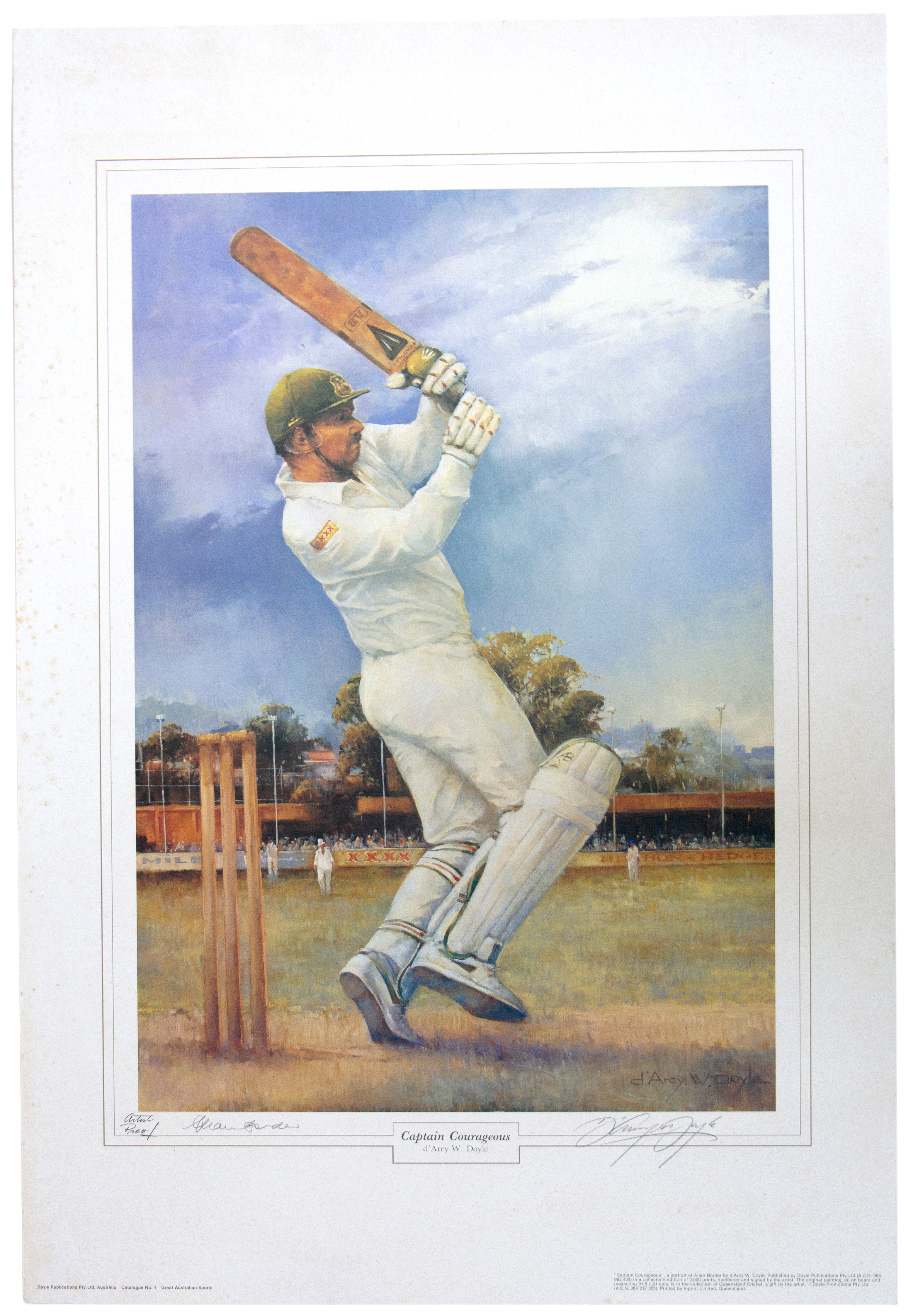 235 · D'Arcy Doyle (1932-2001), 'Captain Courageous', c.2000, VGC