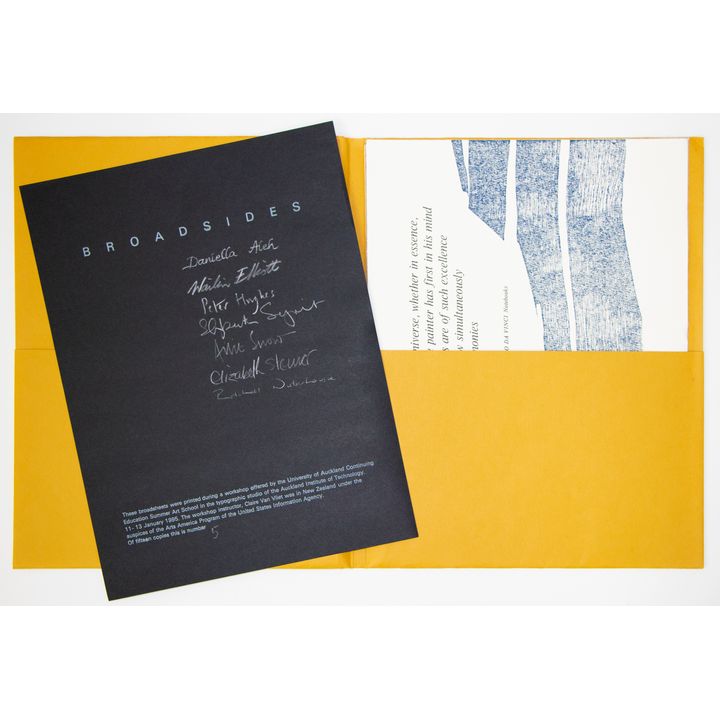 STEINER, ELIZABETH [et al], Broadsides