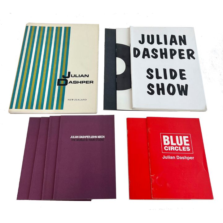A Collection of Julian Dashper Catalogues