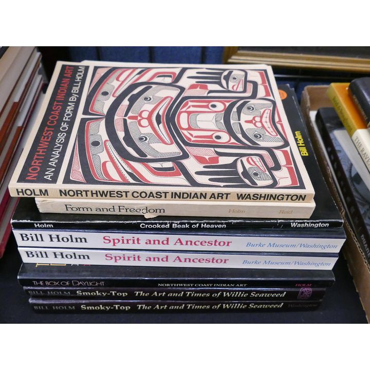 Stack 8pc Bill Holm Indian Books