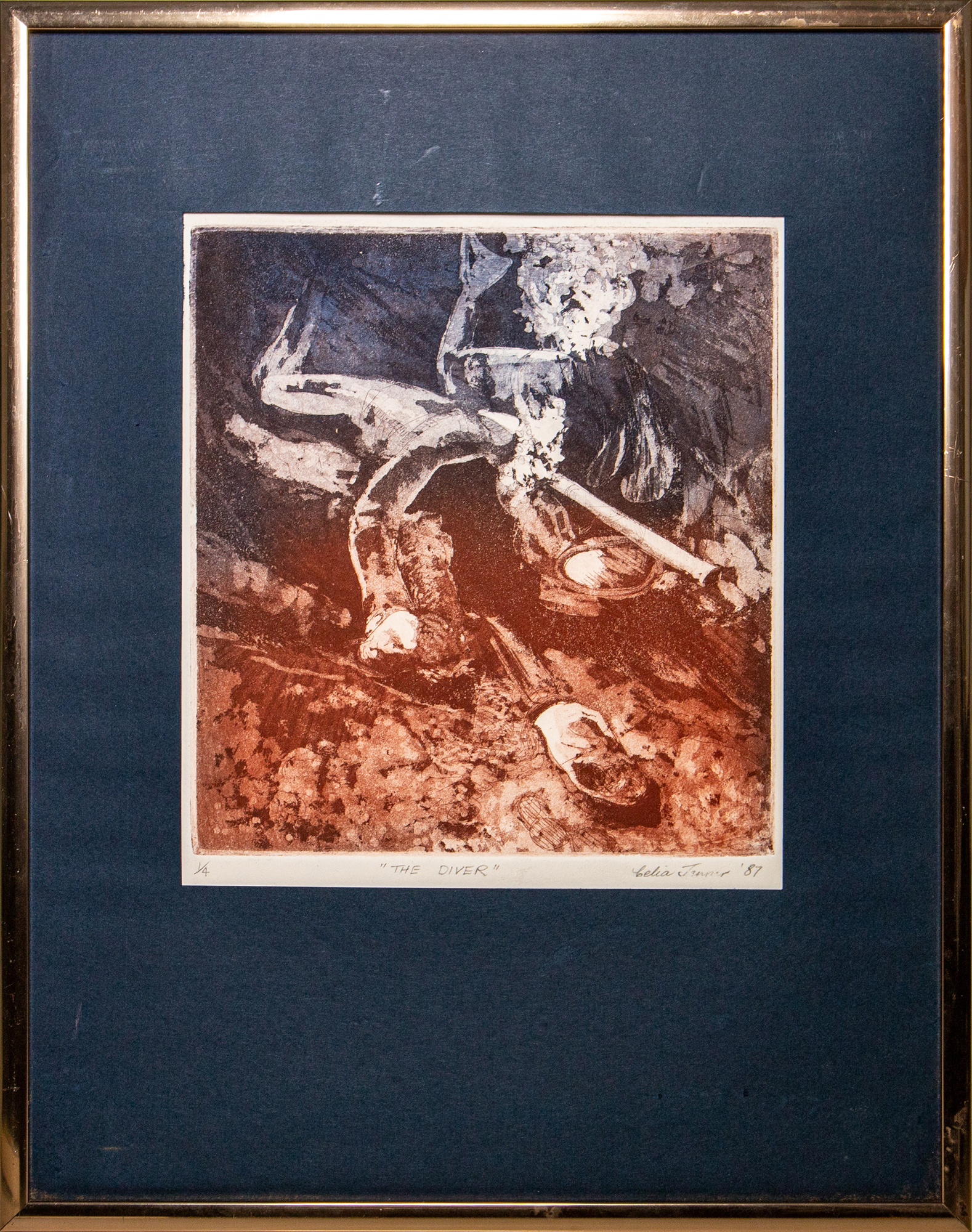 Celia Tanner, 'The Diver', 1987
