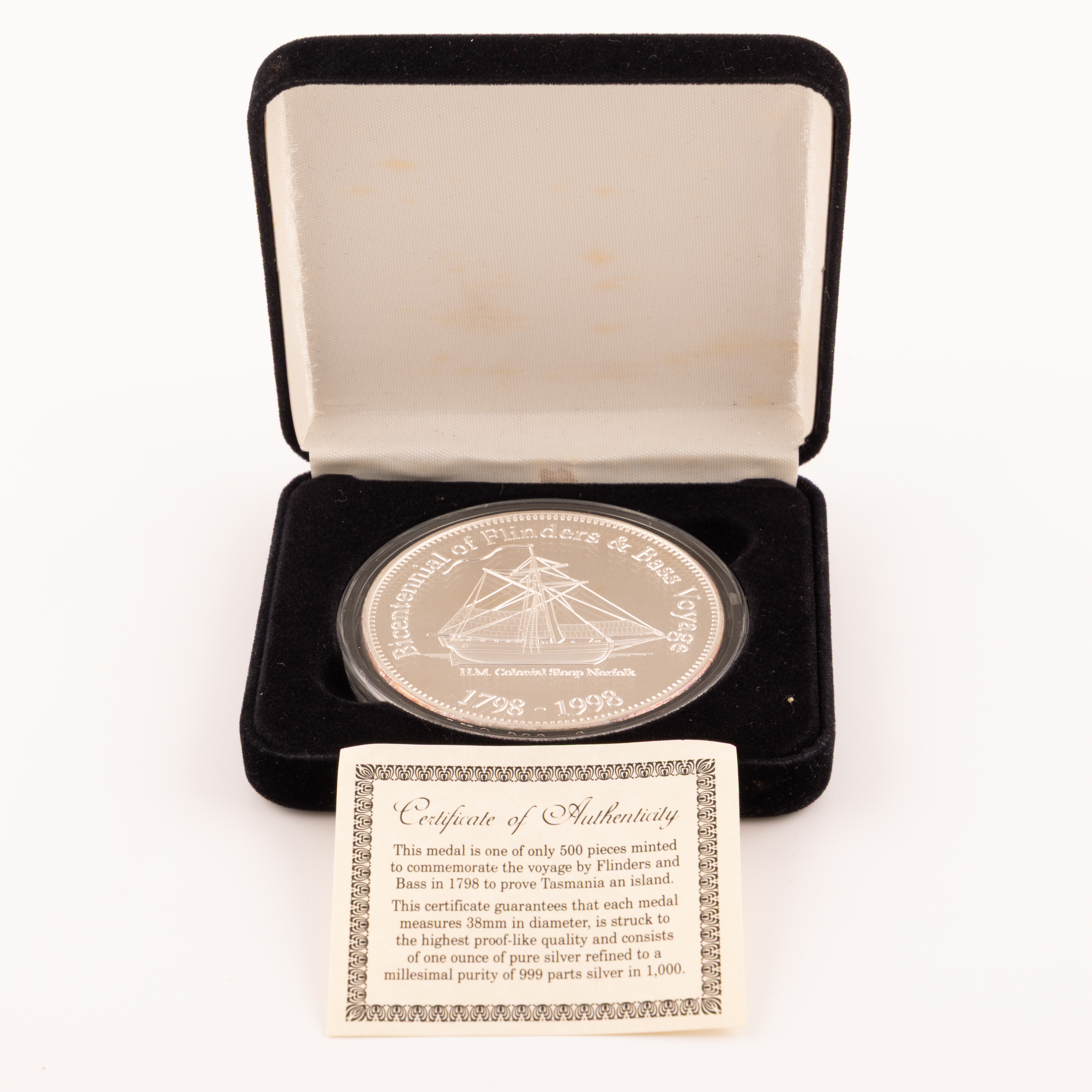 Perth Mint - Flinders & Bass , 1998, FDC