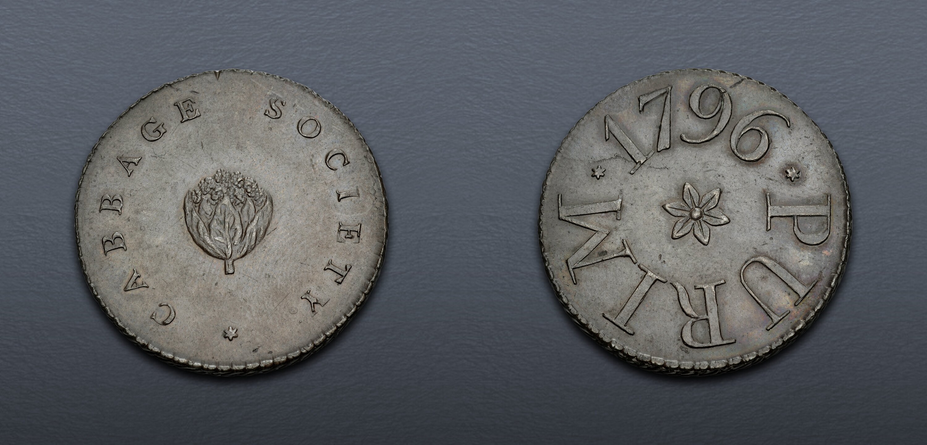CONDER TOKENS, Middlesex. Political & Social Series. The Cabbage ...