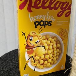 Kelloggs Cereal Honey Bsss Pops 375g (X1) - Aucor