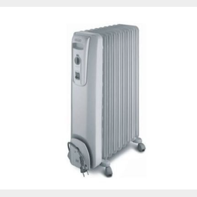 DELONGHI - 7 FIN OIL FIN HEATER - GREY