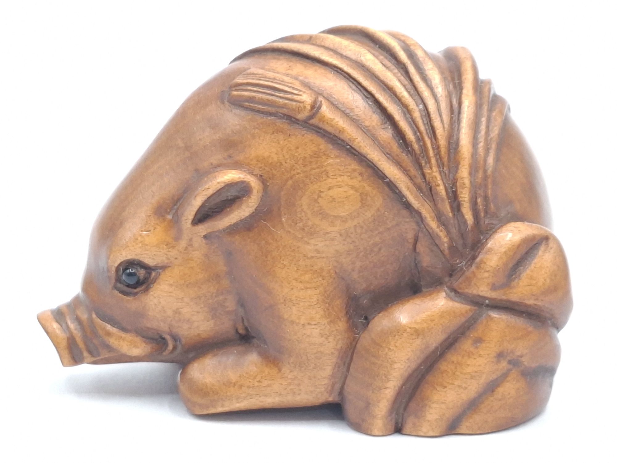 Japanese Boxwood Netsuke