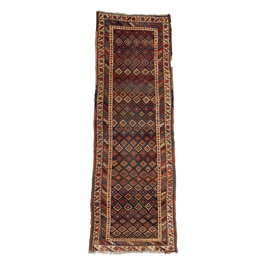 A Kurdish Jaf runner, North West Persia, early 20th century