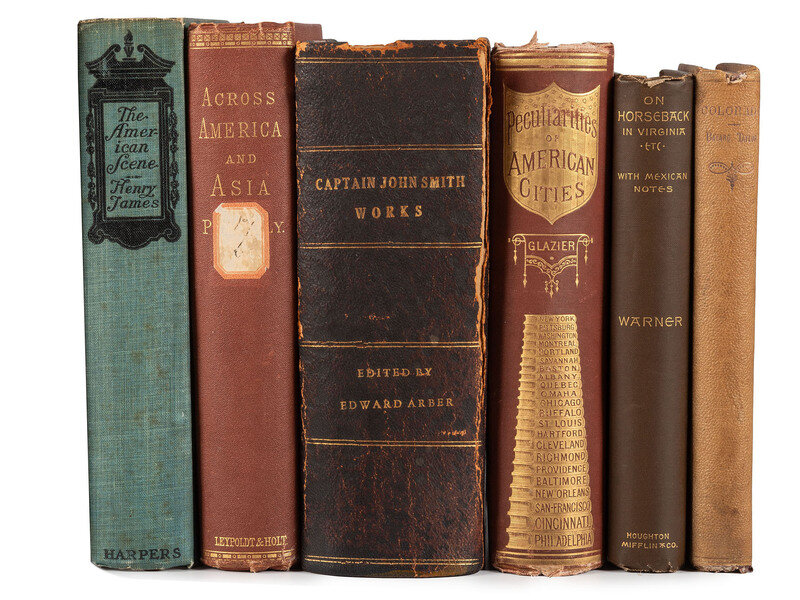 American Travel, Exploration & Expansion
[AMERICAN TOUR NARRATIVES]. A group of 6 titles, comprising: 