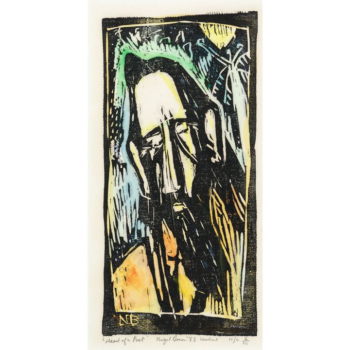 Nigel Brown 'Head of a Poet'