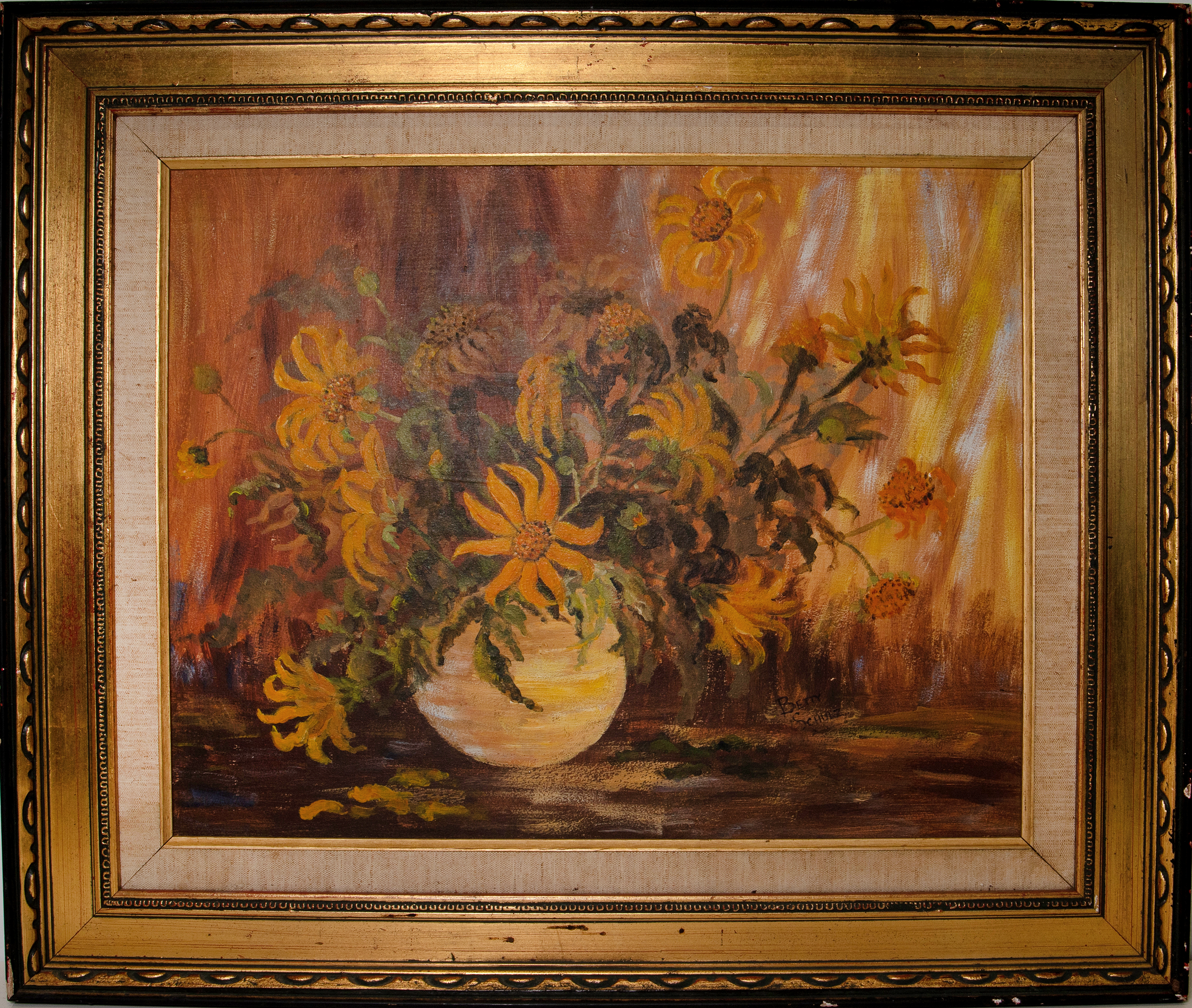 Betty Schulz, 'Sunflowers'