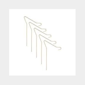 Campground Steel 300 x 5mm V-Peg - 5 Pack-51459/5772 B1 (S6)