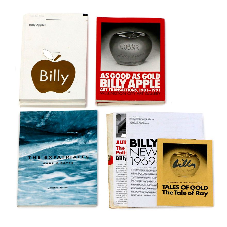 A collection of Billy Apple Publications