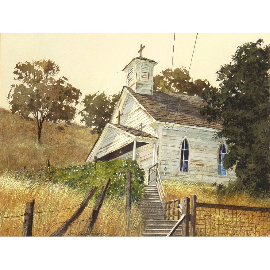 David Halbach (1931-2022), White Church