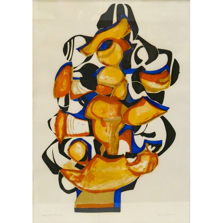 Eunice Jensen Parsons ''Storybook Princess'' 1972 Serigraph