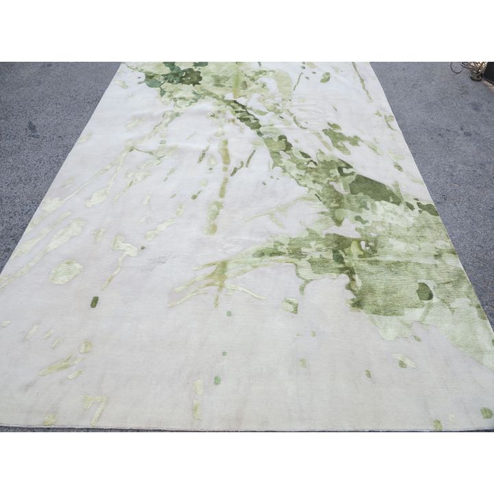 HANDMADE WOOL CARPET sold Subject to Confirmation