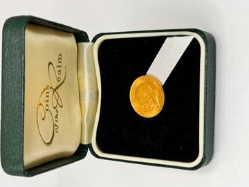 1912 GEORGE V LONDON MINT GOLD HALF SOVEREIGN
