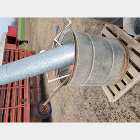 Large Galvanized Tub of Little Bit of Scrap and Misc