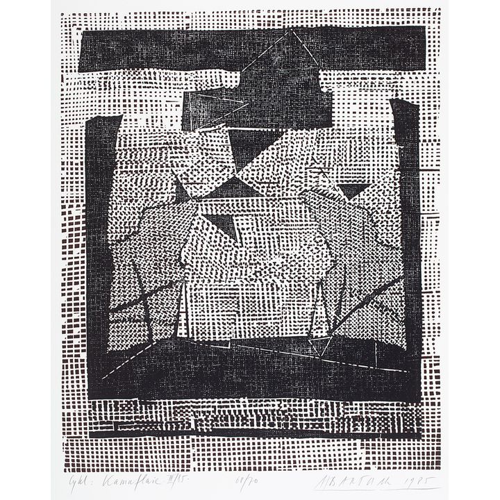 Styl i warsztat, teka 10 łódzkich artystów grafików, 1986 r.