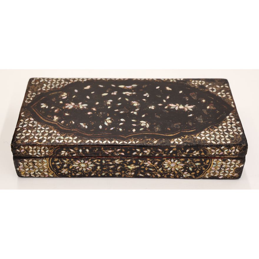 Japanese 17th Cent. Lacquered Document Box
