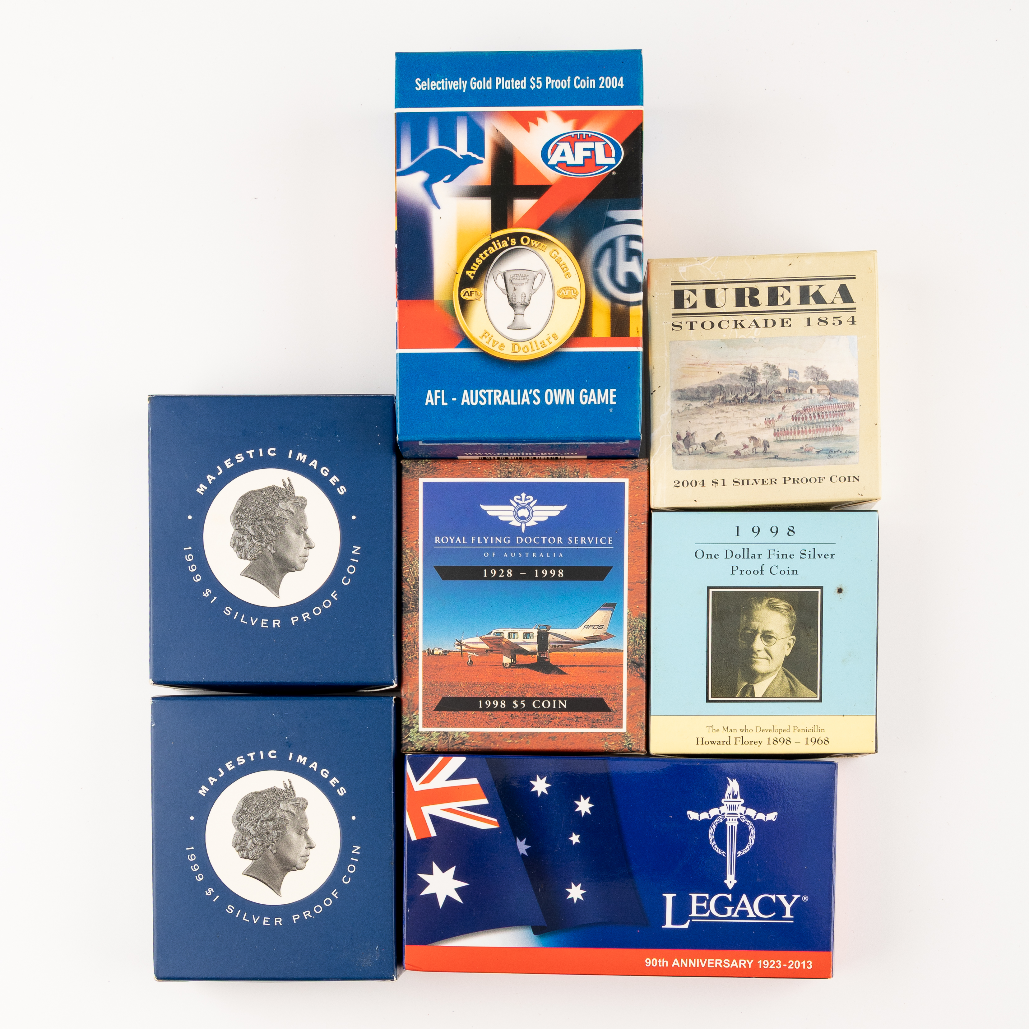 347 · Elizabeth II, RAM - Various Commemoratives, One Dollar - Five Dollars, 1998 - 2004, FDC