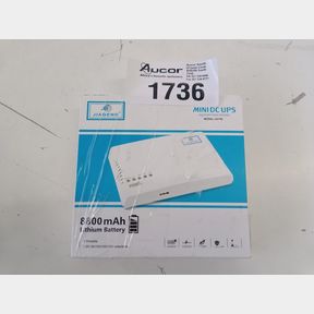 MINI PORTABLE UPS POWER SUPPLY FOR CCTV MODEM