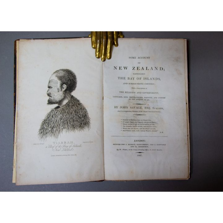 John Savage 'Some Account of New Zealand;'