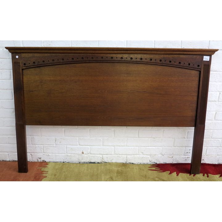 MAHOGANY HEADBOARD,