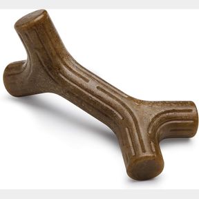 BENEBONE BACON STICK REAL WOOD DURABLE DOG CHEW TOY, MADE IN USA, SMALL