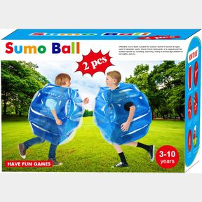 24INCH(KID) SUNSHINE-MALL 2 PC SUMO BALLS FOR KIDS, BUBBLE BOUNCE BALL, LAWN GAME FOR CHILD OUTDOOR TEAM GAMING PLAY, AGES 3-12 (2