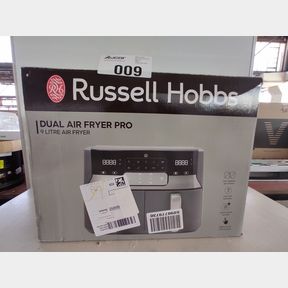 RUSSELL HOBBS DUAL BASKET AIR FRYER - 9L - 863014