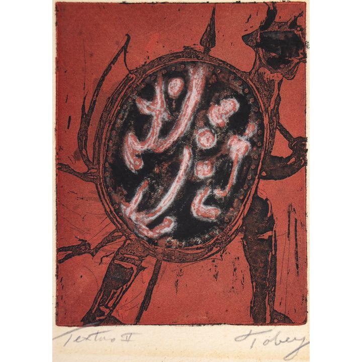 Mark Tobey ''Texture II'' Aquatint Etching
