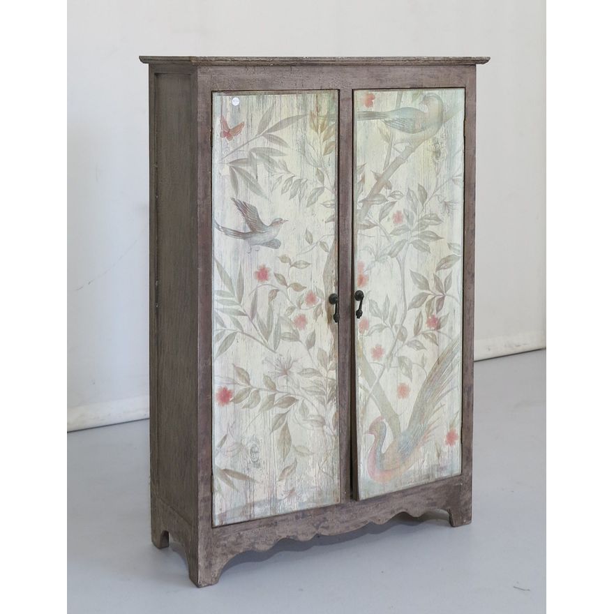 PAINTED TWO-DOOR CABINET