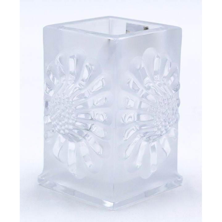 Lalique ''Paquerette'' Small Crystal Vase 3''