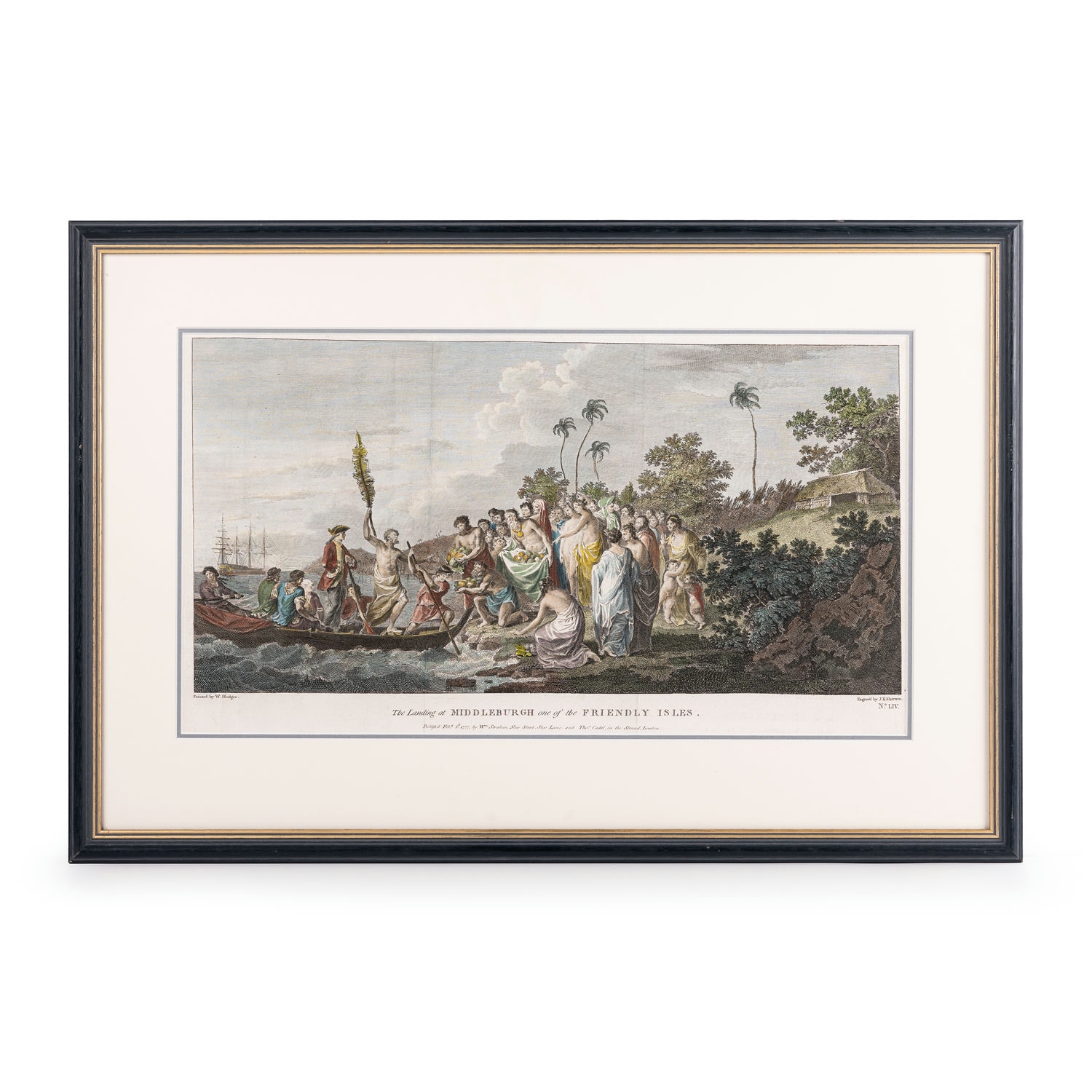 43 · W. Hodges, The Landing at Middleburgh, 1777,