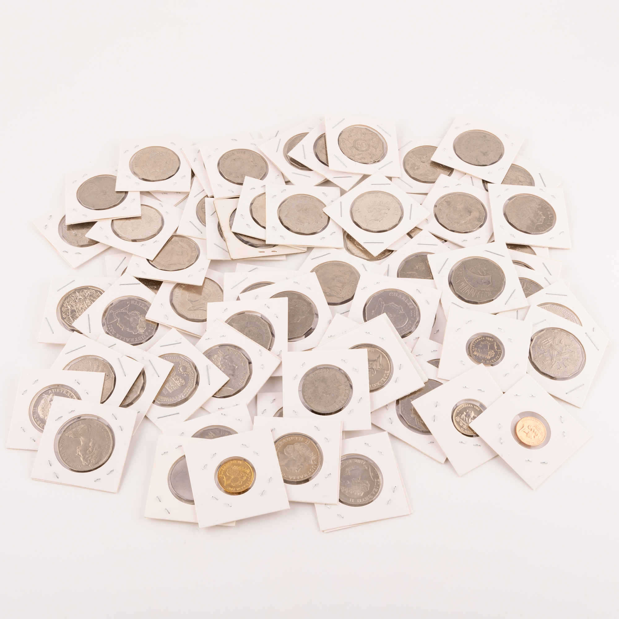Elizabeth II - Charles III, Accumulation, One Cent - Two Dollar, 1970 - 2024,