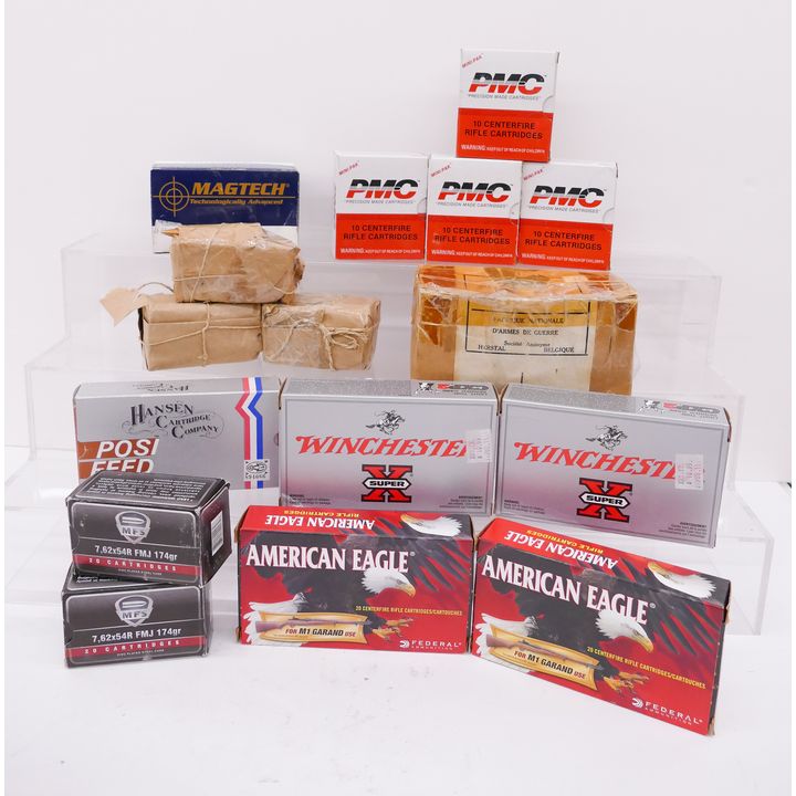 380pc Rifle Rounds. Includes 110pc 7.62x54R