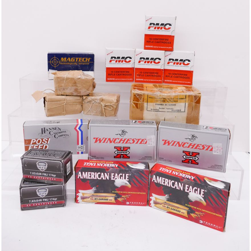 380pc Rifle Rounds. Includes 110pc 7.62x54R