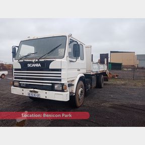 1991 SCANIA 82 SINGLE AXLE SIDE-TIP TRUCK (NO BATTERIES)